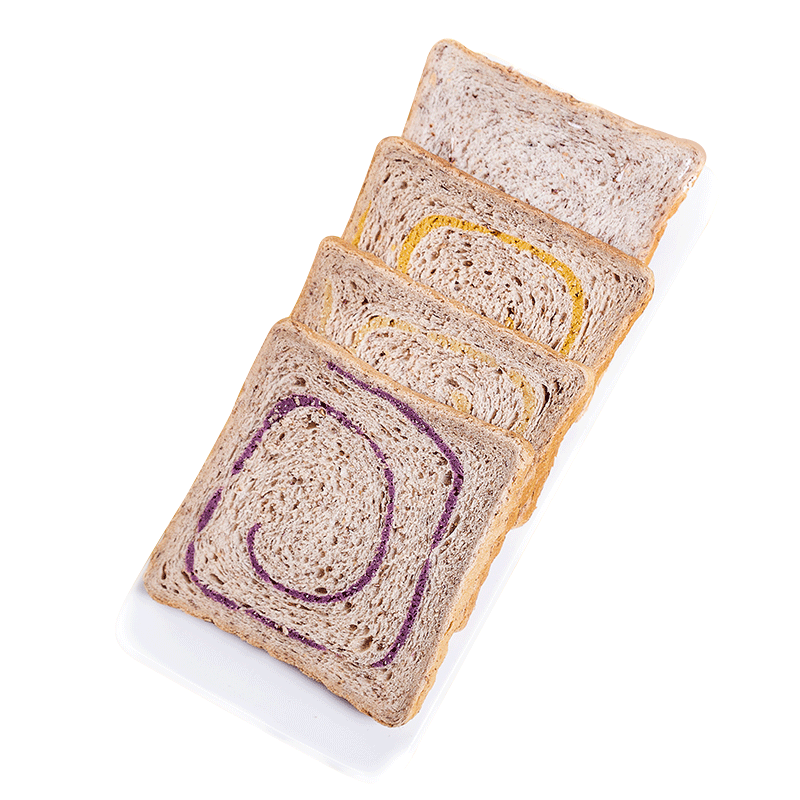 信合味达黑麦面包整箱粗粮食品