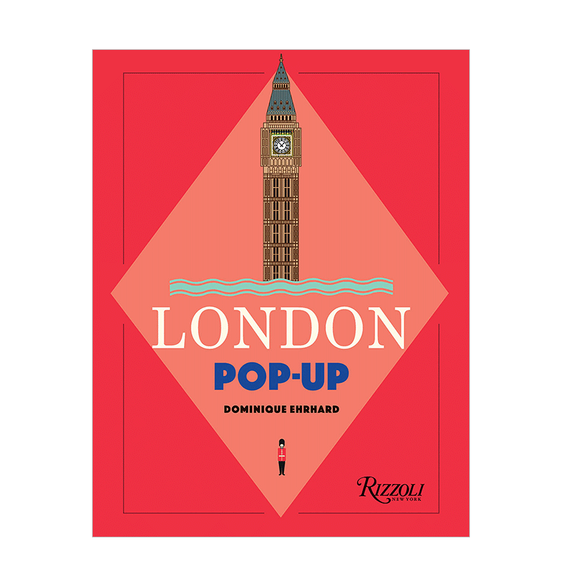 【现货】【Dominique Erhard立体书大师米尼克·艾哈德】London 伦敦立体书英文原版图书籍进口正版