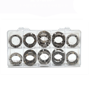 卡特喷油器调整垫片卡特320D C7 C9中压共轨油嘴针阀剩余气隙垫片