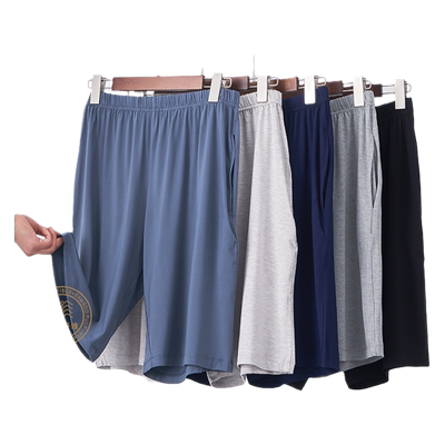 竹纤维睡裤男夏季薄款中老年人