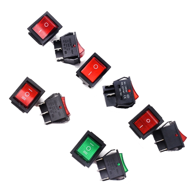 船形KCD4翘板船型电源16A