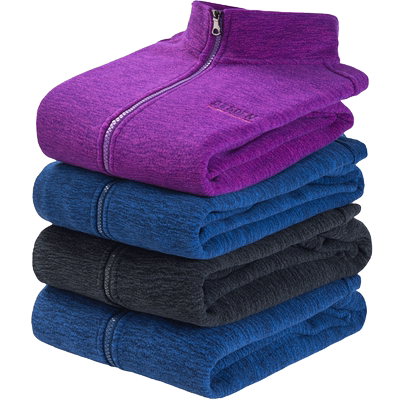 男女秋冬季双面开衫冲锋衣内胆