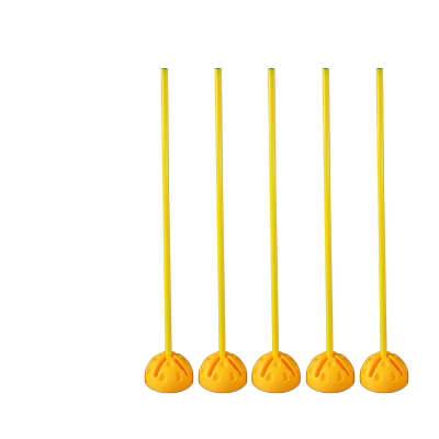 中考足球篮球训练杆蛇形跑标志杆绕杆桩注水角旗停车倒车桩标志杆