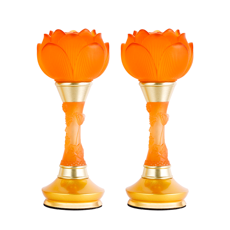 插电佛前供灯观音七彩琉璃