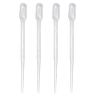 一次性滴管吸管 实验室用小吸管塑料滴管刻度大长10/5ml 2/1ml 0.5/3ml 灭菌无菌巴氏滴管一次性胶头滴管玻璃