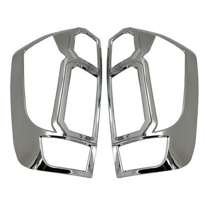 纳瓦拉电镀银色尾灯框np300门碗