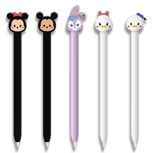 syndol适用苹果pencil一代保护套笔帽笔套ipadpencil二代笔套卡通