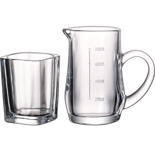 白酒杯套装1两半家用酒盅子弹杯小一口玻璃酒杯分酒器洋酒杯酒具