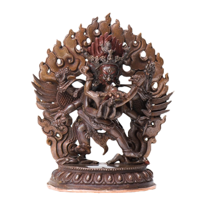 欧斯特铜像摆件尼泊尔手工