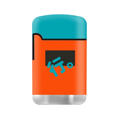 英伽荷兰直冲卡通蓝色送气打火机