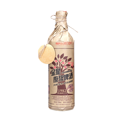 金星精酿原浆750ml瓶装整箱啤酒
