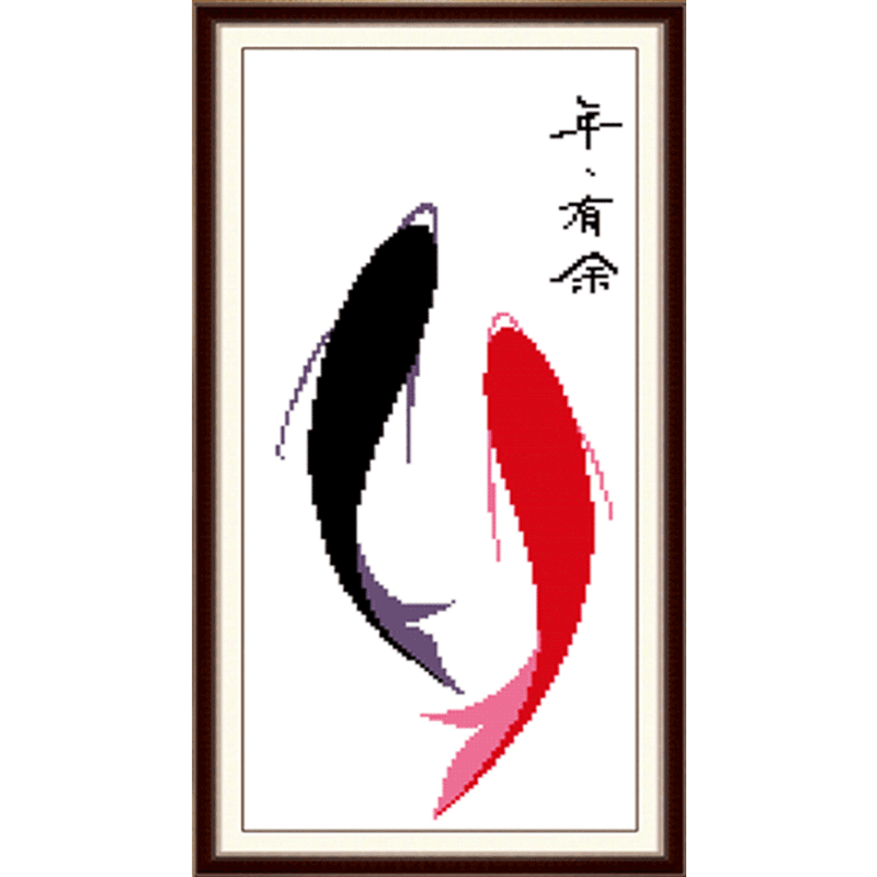 2021新款线绣十字绣初学者书房