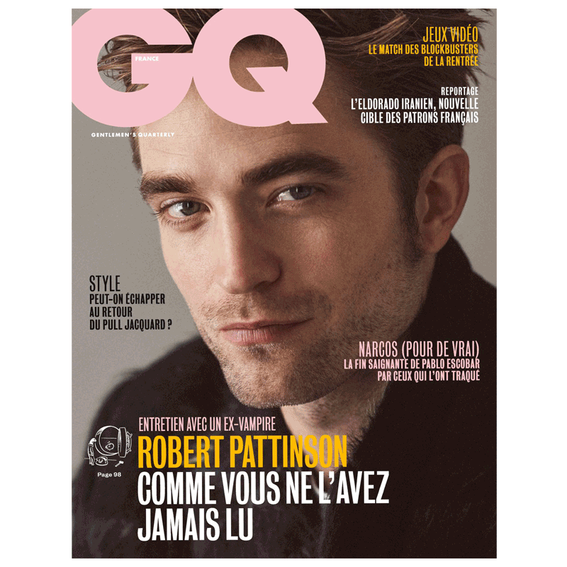 【订阅】 GQ Magazine(Fr) 法国法文原版 男性时尚杂志 年订8期 D096 善本图书