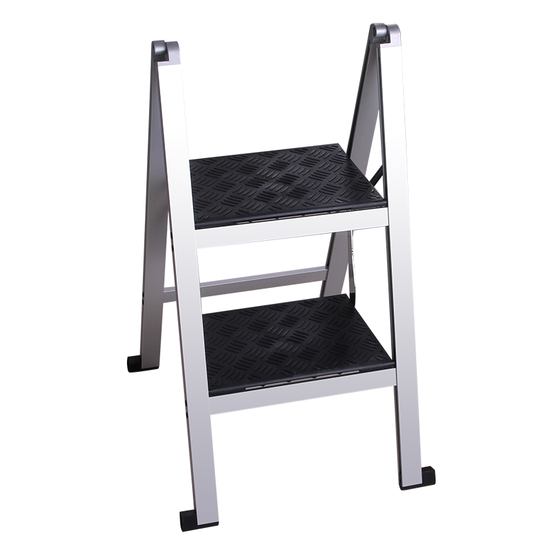 画宇 衣帽间五金人字梯 室内梯子家用铝合金折叠梯