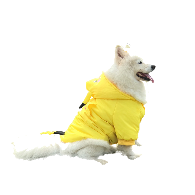 狗狗衣服金毛萨摩耶两脚秋冬装