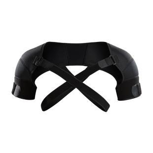 狂迷可调节式运动护肩带透气护双肩篮排羽毛球护肩男女士运动护具