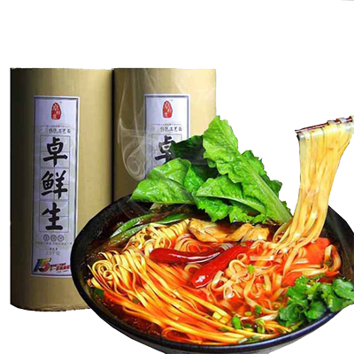 卓鲜生泸州特产白水非碱手工挂面