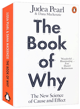 为什么 关于因果关系的新科学 英文原版 The Book of Why 图灵奖得主 Judea Pearl人工智能统计学 计算机网络 朱迪亚珀尔 英语书籍