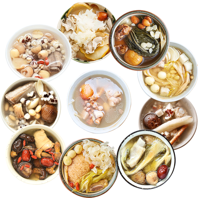 药膳清补凉滋补品炖鸡汤煲汤材料