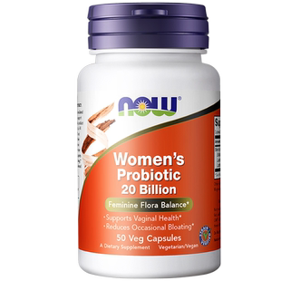 原装进口 NOW诺奥 益生菌妇科口服胶囊女性霉菌护理乳酸杆菌 50粒