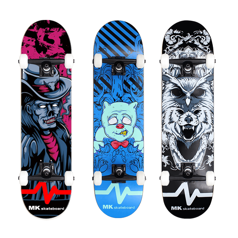 MK专业滑板初学者儿童成人双翘板