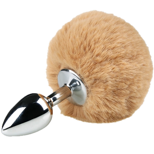 SM情趣女用品后庭肛珠兔尾巴肛塞插屁股扩肛玩具外出佩戴夫妻拉珠