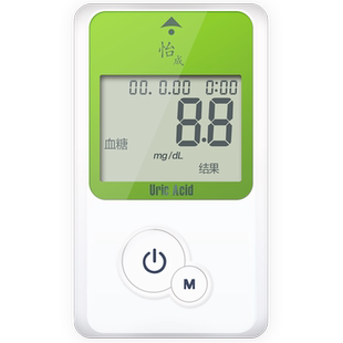怡成5DU-1尿酸检测仪家用血糖测试仪试纸双功能精准测尿酸的仪器