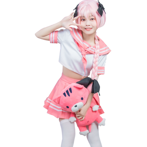 猫老师阿斯托尔福cosplay水手服全套动漫fate命运之夜阿福女装衣