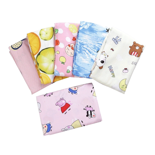 50支真丝棉绸布料高档数码印花人造棉布料夏季连衣裙服装绵绸面料