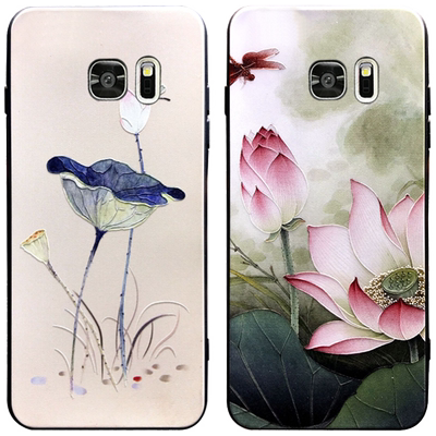 三星防摔中国风复古风磨砂软壳