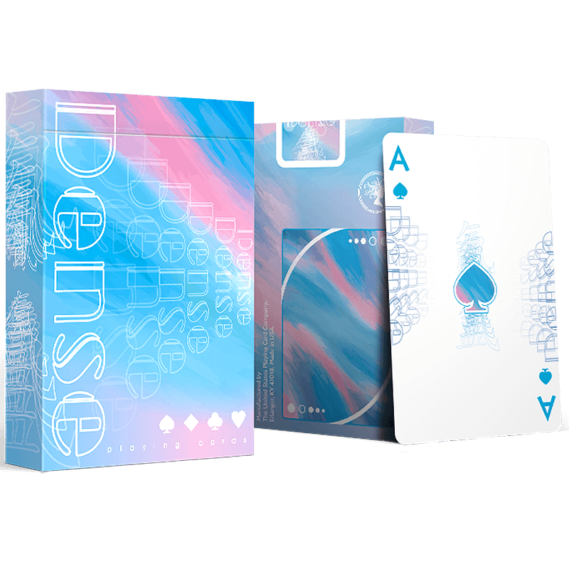 汇奇进口收藏精品花切高颜值扑克牌 氤氲V2 dense 创意潮流练习牌