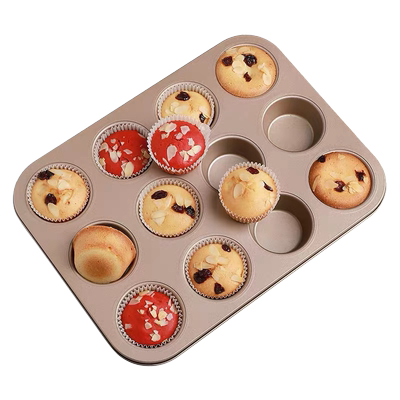 卡通612连小蛋糕烤箱用模具