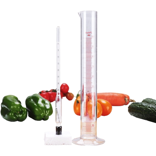 凉皮面浆浓度比重计 波美计米浆面糊液体测试浓度测量仪密度计