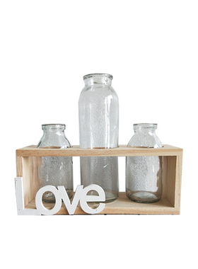 水培植物小清新风办公室桌面花瓶