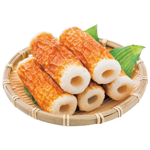 日本烤竹轮卷手工海鲜鱼丸竹笛韩国关东煮部对火锅食材150g*3袋