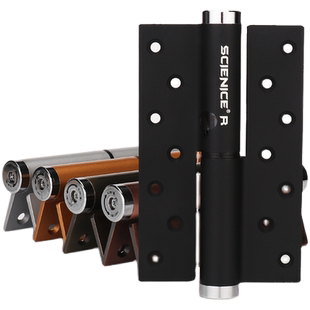 隐形门合页液压缓冲闭门器弹簧回弹自动关门定位静音暗门自闭铰链