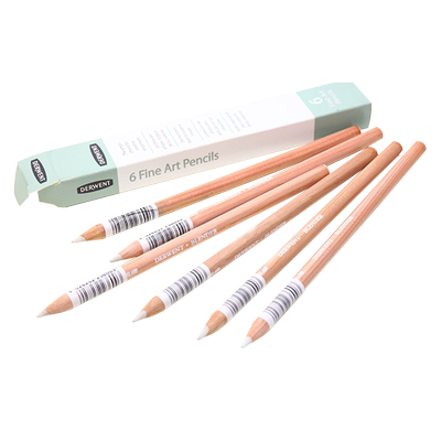 英国derwent得韵调色笔/抛光笔