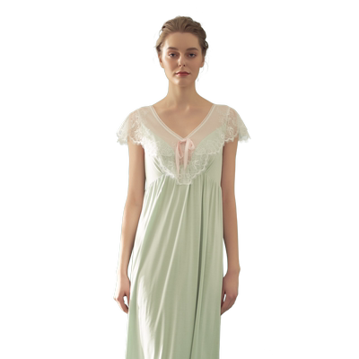 法式复古风睡裙家居服新品