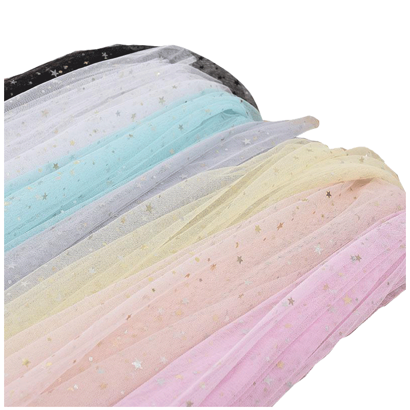 裙子服装面料网红美甲拍照纱布