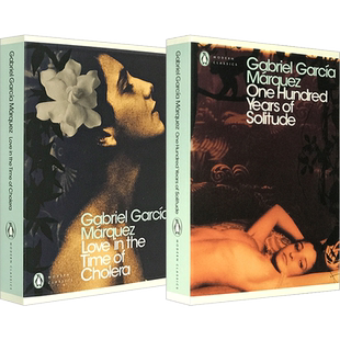 百年孤独 霍乱时期的爱情 One Hundred Years of Solitude Love in the Time of Cholera 英文原版小说进口书籍英语版经典文学小说