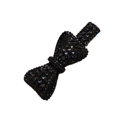 黑色带钻刘海发夹碎发后脑勺发卡