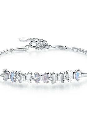 小众蝴蝶节日情侣手链送女友礼物