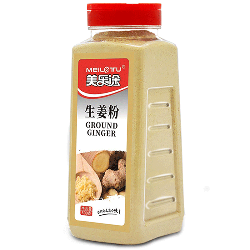 生姜粉500g瓶装老姜粉干姜粉原始点驱寒食用姜茶姜片烧菜调料去腥