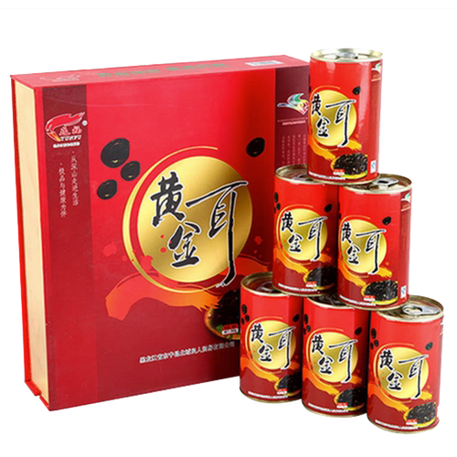 黑龙江运福黄金耳黑木耳端午节礼盒东北特产秋木耳干货小碗耳山货