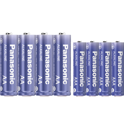 进口松下电池5号碱性7玩具智能