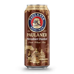 德国进口啤酒paulaner保拉纳柏龙浓色啤酒500ml*24听精酿啤酒