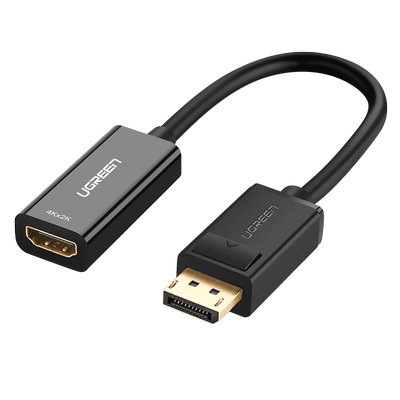 绿联dp转hdmi转接头4k高清显示器