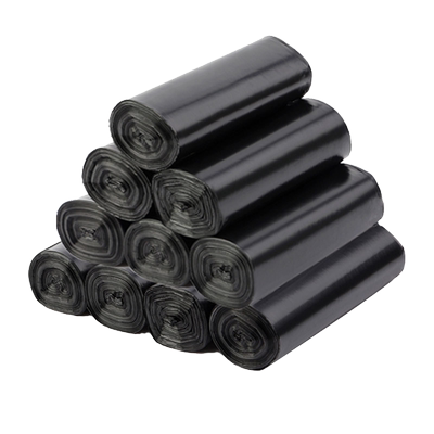 洁成一次性中号家庭装黑色垃圾袋