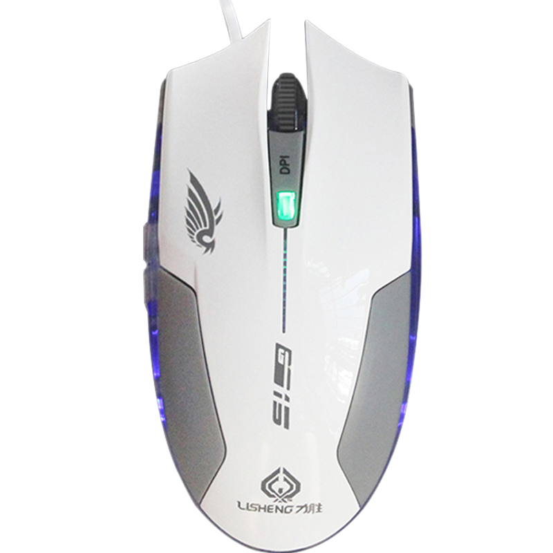 力勝G15 有線游戲鼠標CF LOL筆記本usb電腦 電競全新升級送鼠標墊