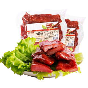 秋林里道斯官方旗舰店叉烧风味猪肉脯休闲零食即食肉干小吃